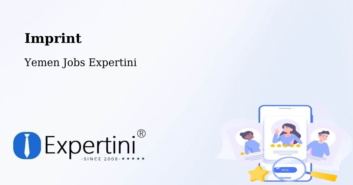 Imprint – Ba'Dan - Yemen Jobs Expertini